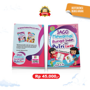 Jago Mewarnai Bunga Indah & Putri Cantik
