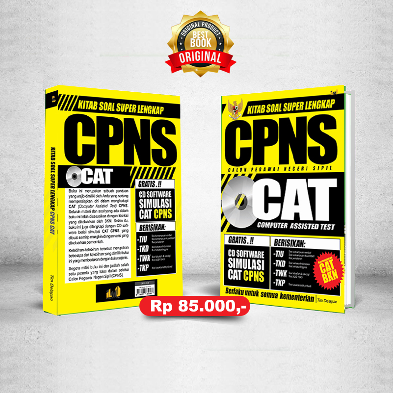 Kitab Soal Super Lengkap CPNS CAT